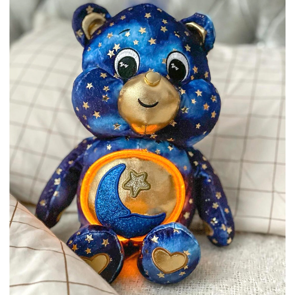 〈英國代購〉正版現貨 Care Bears 限定月亮熊娃娃 Care Bear彩虹熊愛心熊