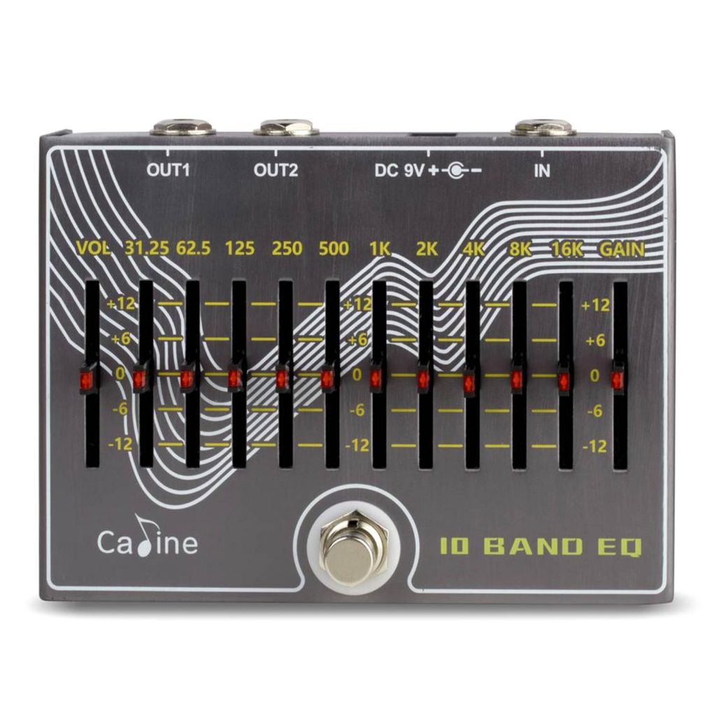 Caline｜CP-81 10 Band EQ 等化效果器 全新公司貨【世品樂器】