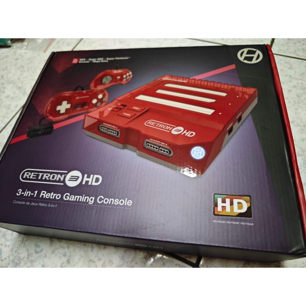 現貨 Hyperkin RetroN 3 HD SNES NES MD 3-IN-1  HDMI 三合一 超任 非 迷你