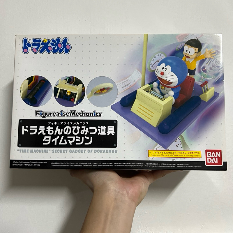 《咘咘恰恰貓》現貨 BANDAI 哆啦a夢 Figure rise Mechanics 小叮噹的秘密道具 時光機 大雄