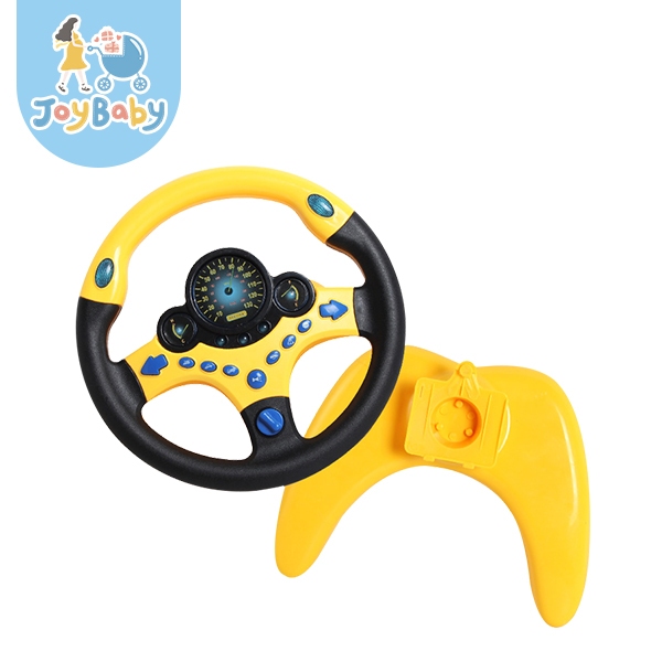 JOYBABY 兒童模擬仿真音效方向盤 副駕駛方向盤 早教玩具