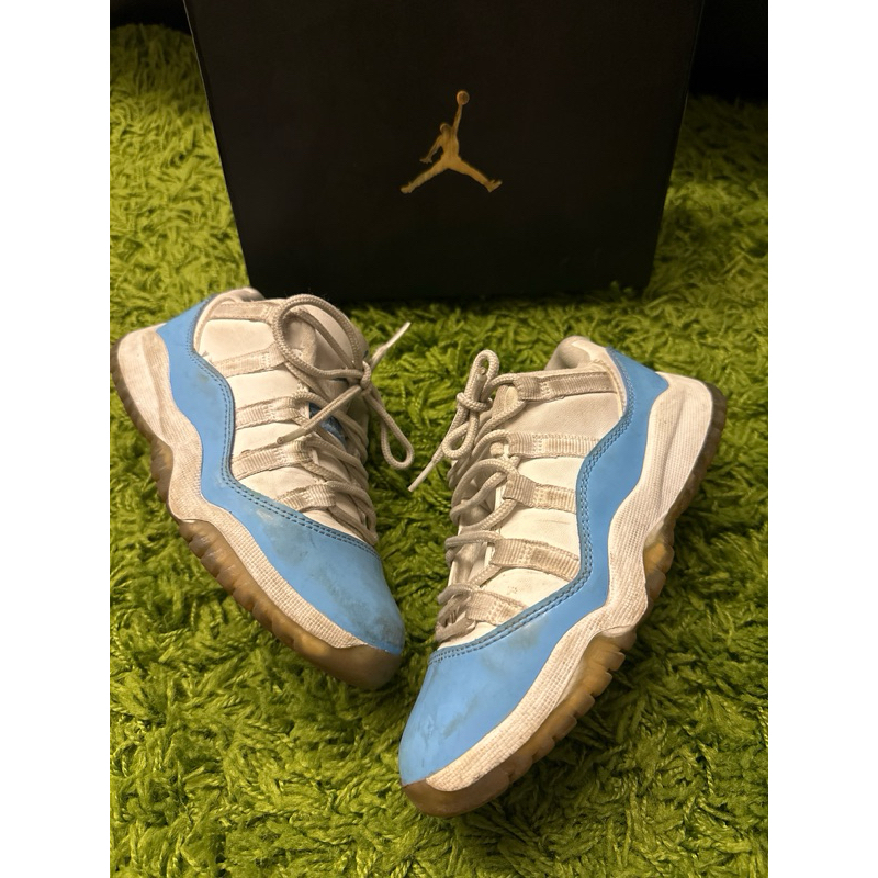 🌟二手童鞋出清🌟Jordan 11代 北卡藍 小童 12.5C=18.5cm