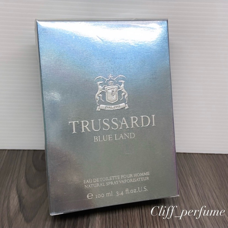 【克里夫香水店】Trussardi Blue Land 男性淡香水100ml