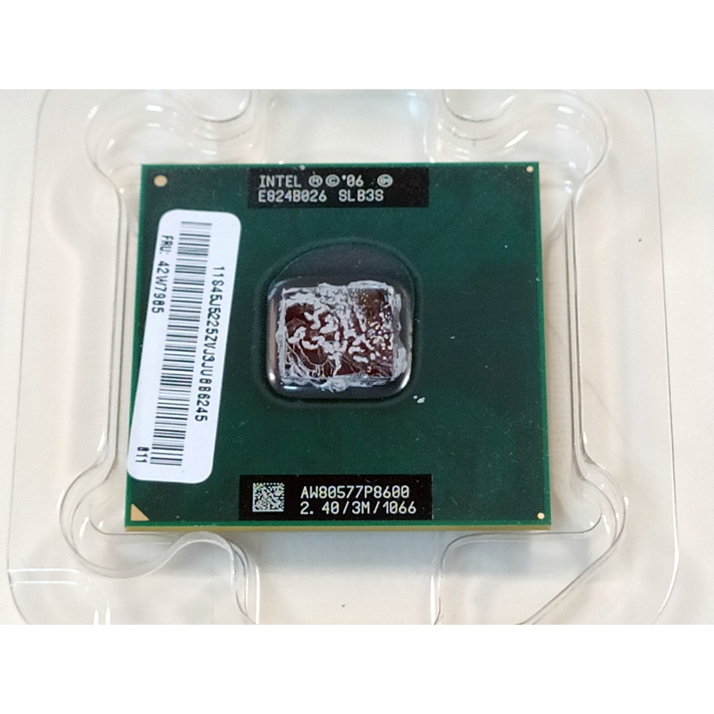 拆機良品 Intel Core2 Duo P8600 2.40GHz BGA479 CPU