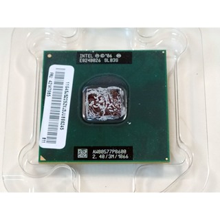 拆機良品 筆電處理器 Intel Core2 Duo P8600 2.40GHz BGA479 CPU