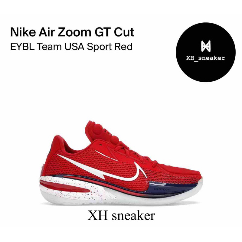 【XH sneaker】Nike Air zoom GT cut 1 紅白 美國隊CZ0175-604