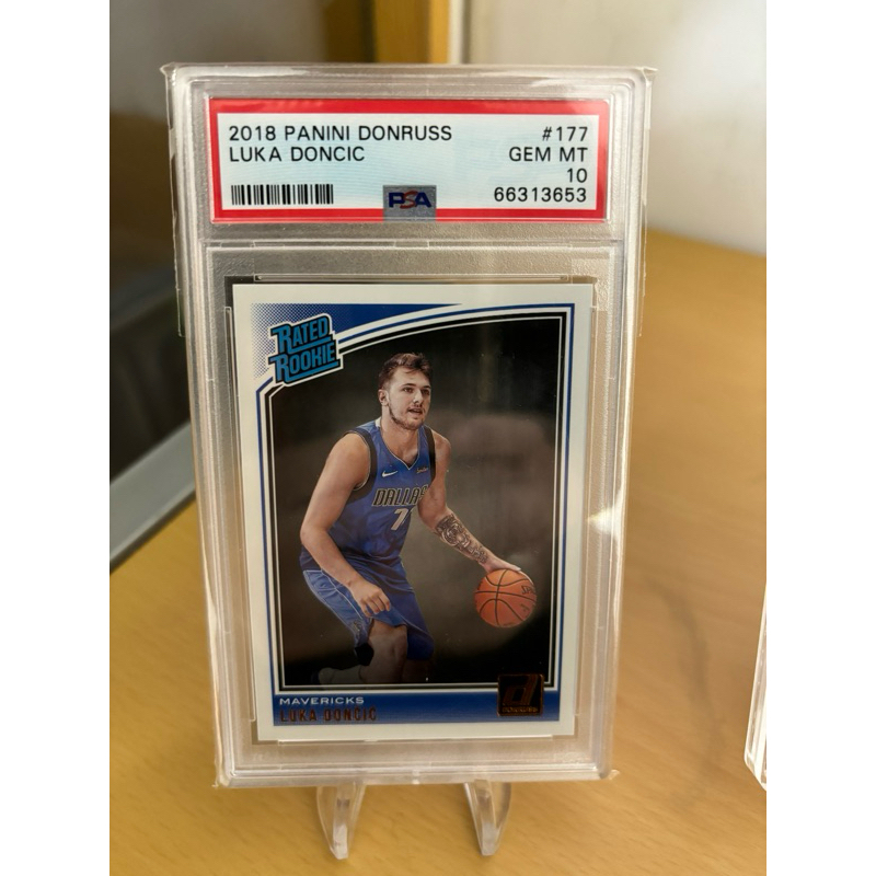 2018-19 Donruss LUKA DONCIC Rated Rookie PSA10 #177 RC