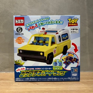 (bear)日本正版現貨 多美 TOMICA 迪士尼 玩具總動員 披薩星球 toy story 三眼怪 收納車 貨櫃車