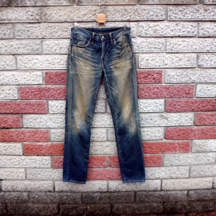 levis 511 二手牛仔褲-正品 窄管 日本製-(levis 04511-1667)-W29 L32