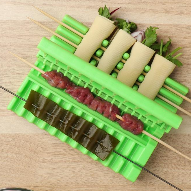 【穿串神器】三合一多功能穿串串模具穿羊肉串板筋菜卷豆腐皮工具