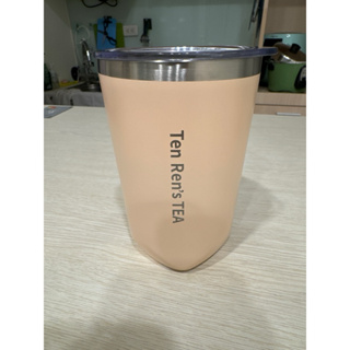 （全新）天仁茗茶 茶彩品茗禮盒之不鏽鋼茶杯（粉色）