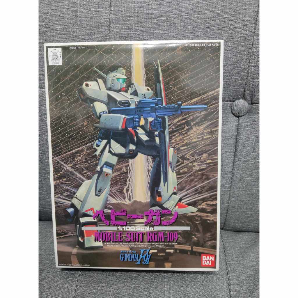 就是全新現貨不用再問  鋼彈 F91 FORMULA 91 1/100 RGM-109 HEAVYGUN 量產型