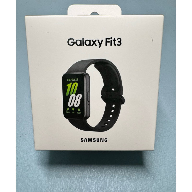 全新未拆 台灣公司貨SAMSUNG Galaxy Fit3健康智慧手環（R390）
