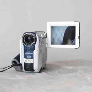 勝利犬 JVC GR-DX97 可手持DV/DC 攝影機 CCD 數位相機 (可翻轉螢幕 粗糙風 )