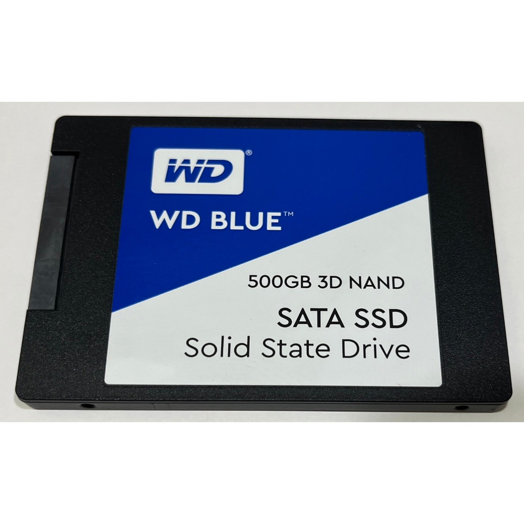 二手 WD 威騰 藍標 3D NAND SSD 固態硬碟  500G