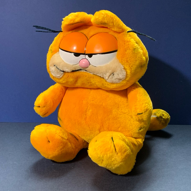1981 正版 36cm高 加菲貓 Garfield 大娃娃 韓國製