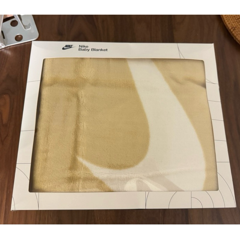 Nike Baby Blanket 淺卡其毛毯 彌月禮 FJ3796-252
