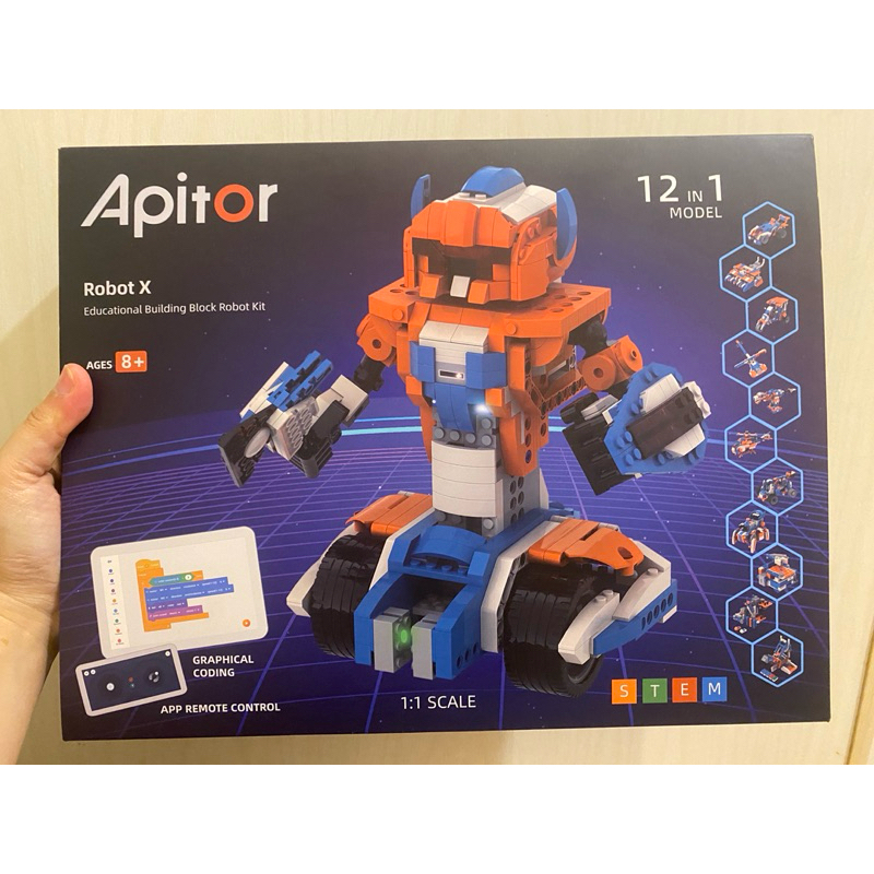 (二手）Apitor樂學程式積木Robot X