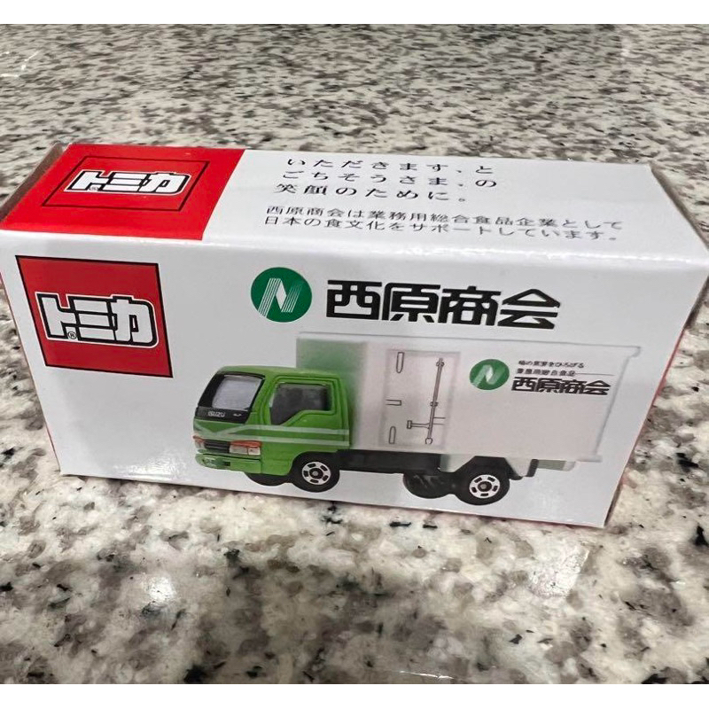 TOMY TOMICA 西原 西原商會 商会 業務用 綜合 食品 特注 ISUZU ELF 貨車卡車 配送車 宅配車