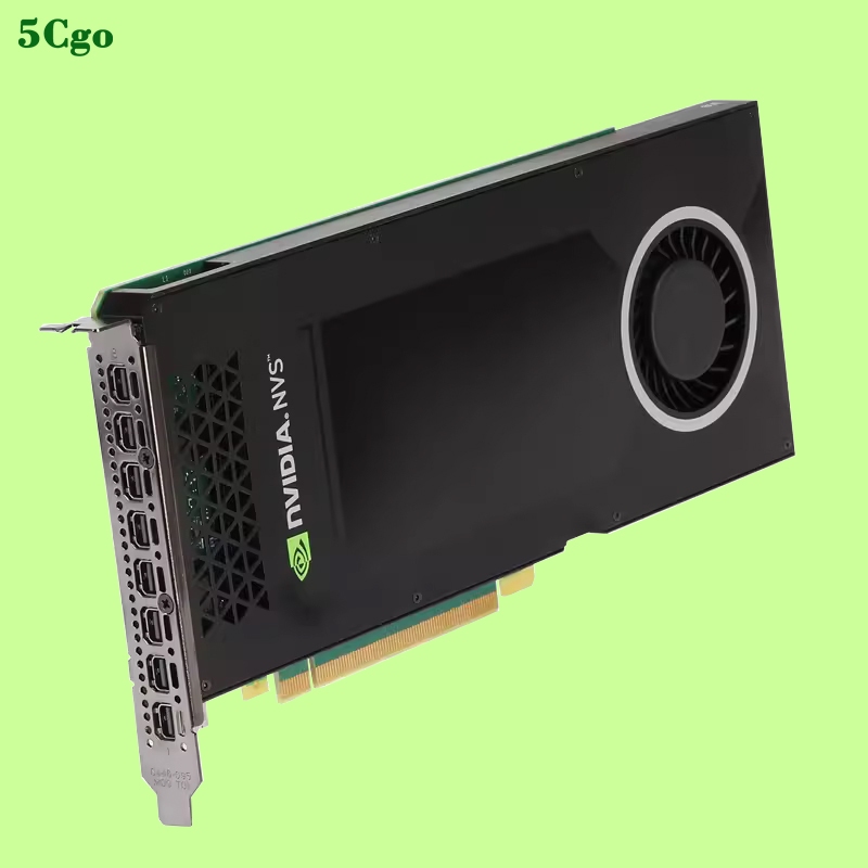 5Cgo.【含稅】全新英偉達NVIDIA QUADRO NVS810 專業多屏圖形顯卡多屏8屏4K輸出大屏拼接