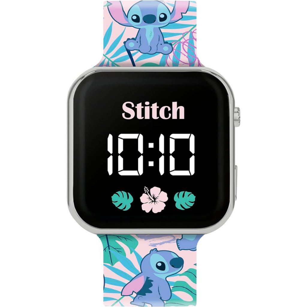 預購❤️正版❤️ 英國迪士尼 史迪奇 安琪 Lilo and Stitch 手錶 電子錶 手錶 童錶 LCD觸控手錶