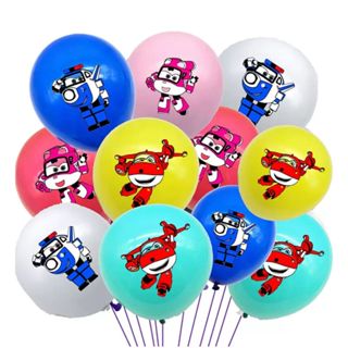 【貝迪】波力 飛俠卡通鋁膜氣球兒童宴會寶寶主題生日會派對布置用品創意裝飾品
