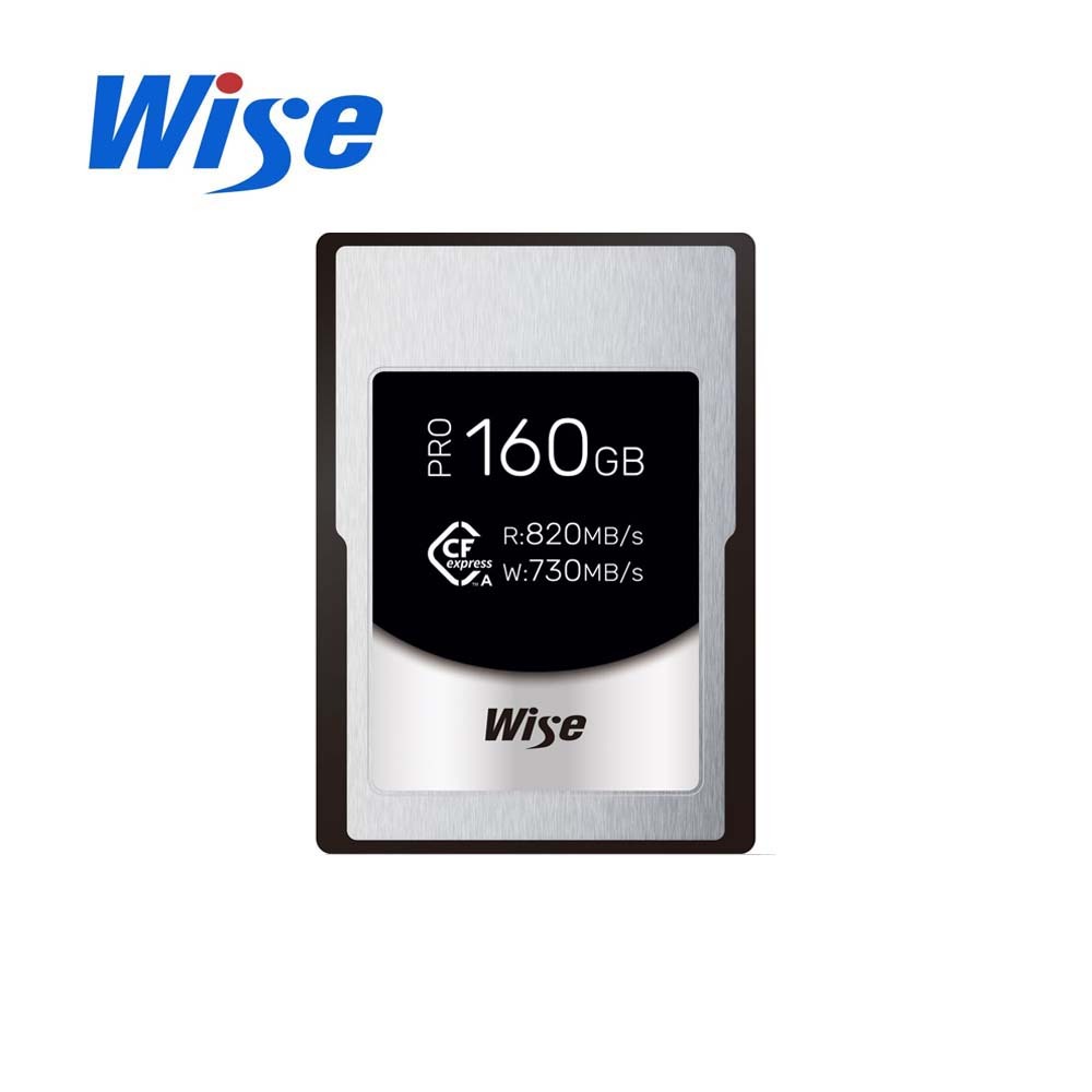 Wise CFexpress Type A PRO 記憶卡 160GB CFX-A160P【Forty Plus】