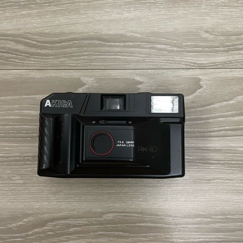 二手Akica ak-10相機 復古相機 底片相機 道具 古董收藏 老件古物 傻瓜相機