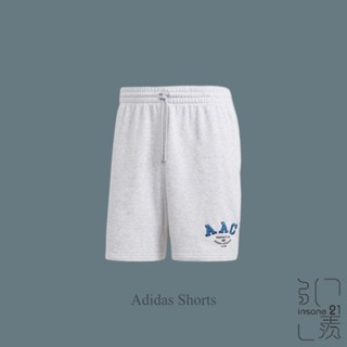 ADIDAS HACK AAC SHORT 男款 灰色 復古休閒穿搭 棉質短褲 IM4583【Insane-21】