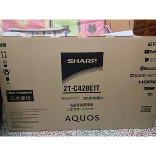 SHARP夏普(2T- C42BE1T)安卓聯網電視