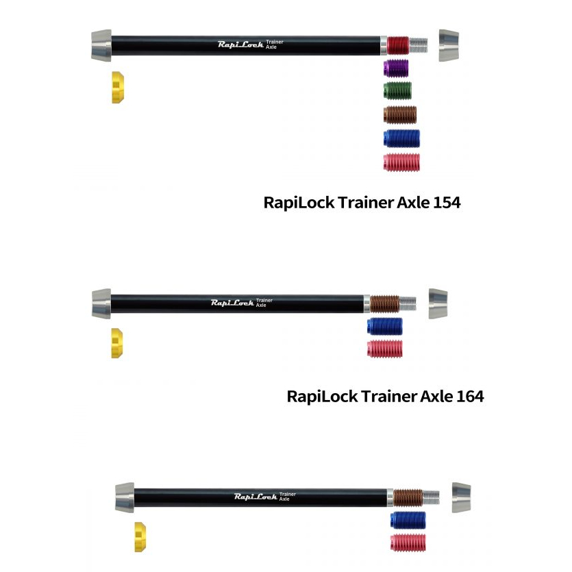 單車森林~RapiLock Trainer Axle 147/154/164室內訓練台用 貫通軸快拆組(後輪)