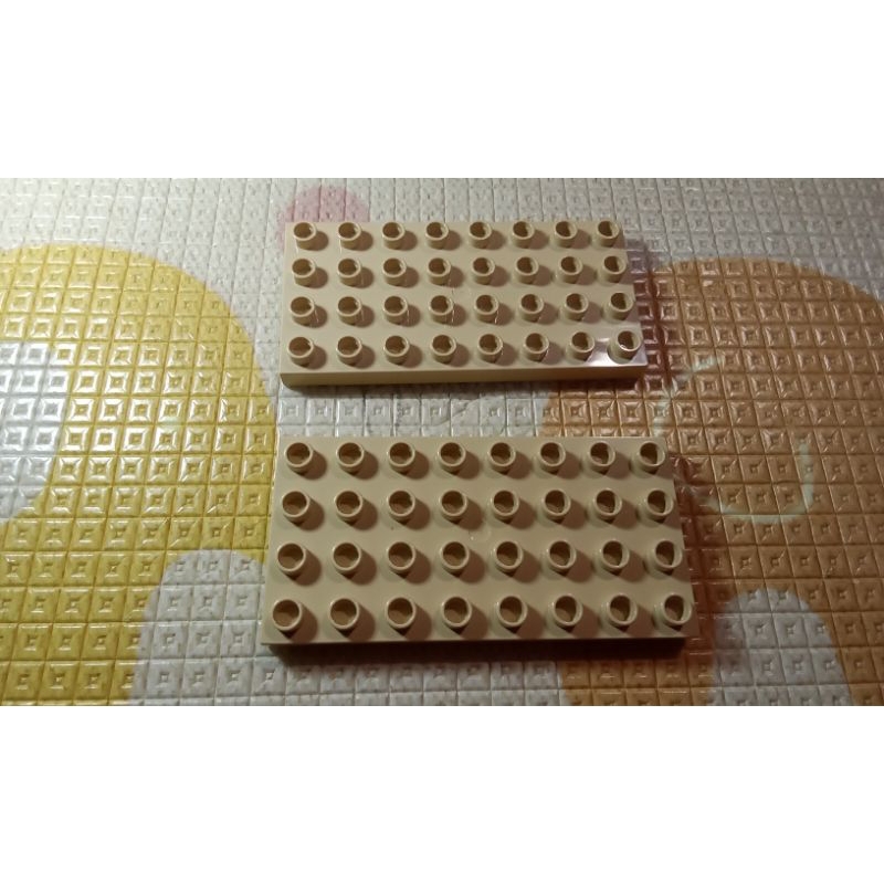 二手樂高得寶Lego duplo(二手積木）4×8小底板／2片合售100