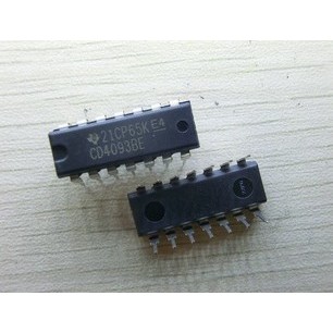 庫存不用等-【no】-直插 HCF4093/CD4093/HEF4093 施密特觸發器 DIP-14