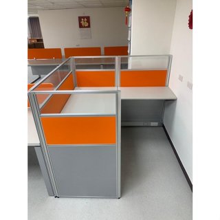 桃園國際二手貨中心---140*150 辦公屏風 OA屏風 OA隔板 7字型屏風 L型屏風
