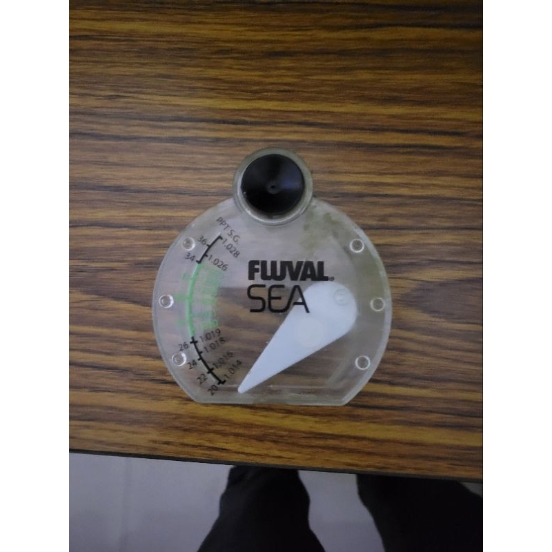 二手FLUVAL比重計 可放魚缸內