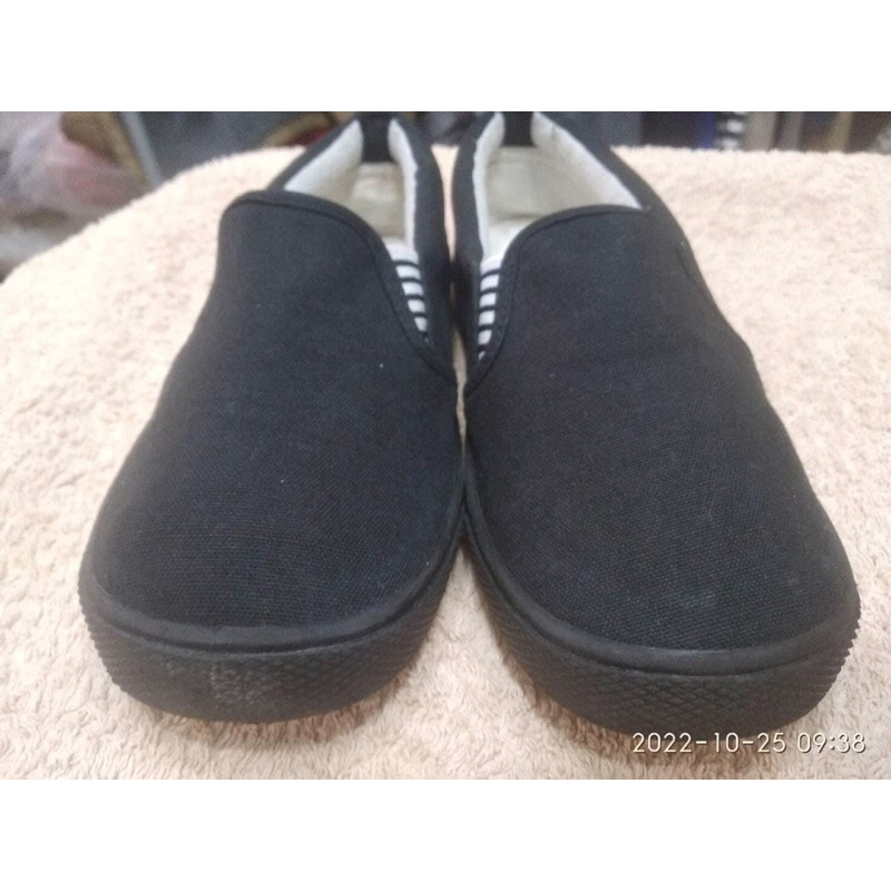 日本品牌 Breeze～黑色兒童帆布鞋 （19cm）