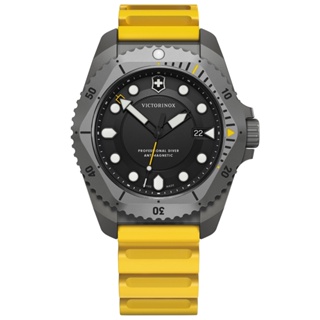 【聊聊甜甜價】VICTORINOX 瑞士維氏 Dive Pro 鈦金屬 300米潛水石英腕錶 (VISA-241992)
