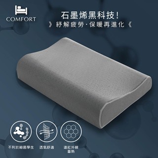 【康活寢具】｜石墨烯遠紅外線健康乳膠枕｜除臭抑菌
