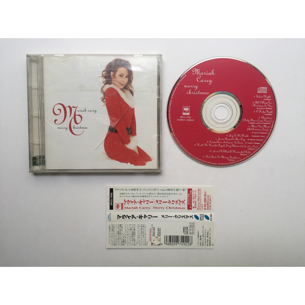 瑪麗亞·凱莉 Mariah Carey –  Merry Christmas（CD 日盤）