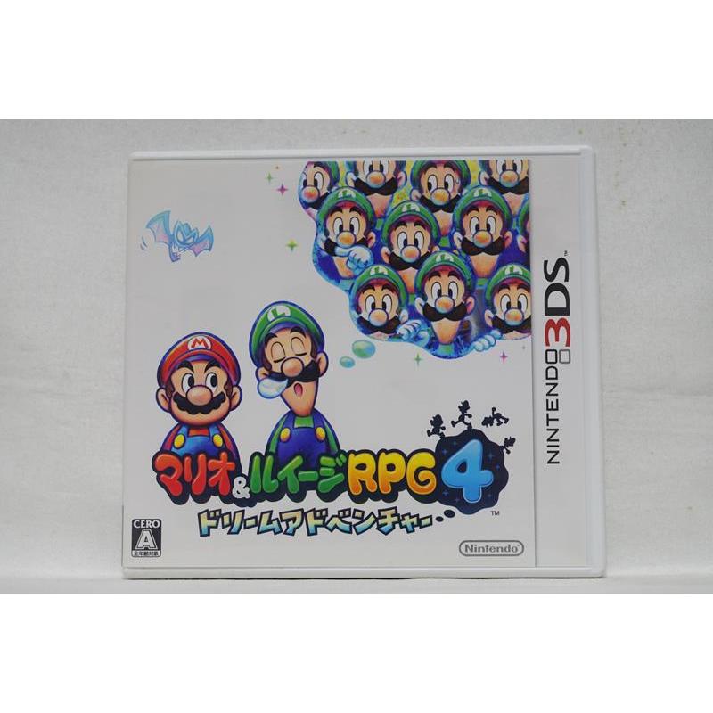 Nintendo 3DS 瑪利歐與路易吉 RPG 4 夢境冒險 日版