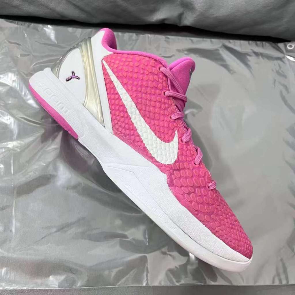 《二手寄賣》Nike Kobe 6 乳腺癌 US10 無盒 左腳鞋標不見