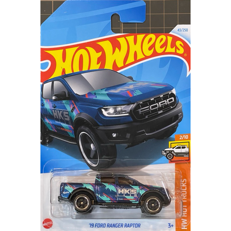 風火輪 Hot Wheels 24G 24H 福特 皮卡 貨卡 HKS FORD RANGER RAPTOR