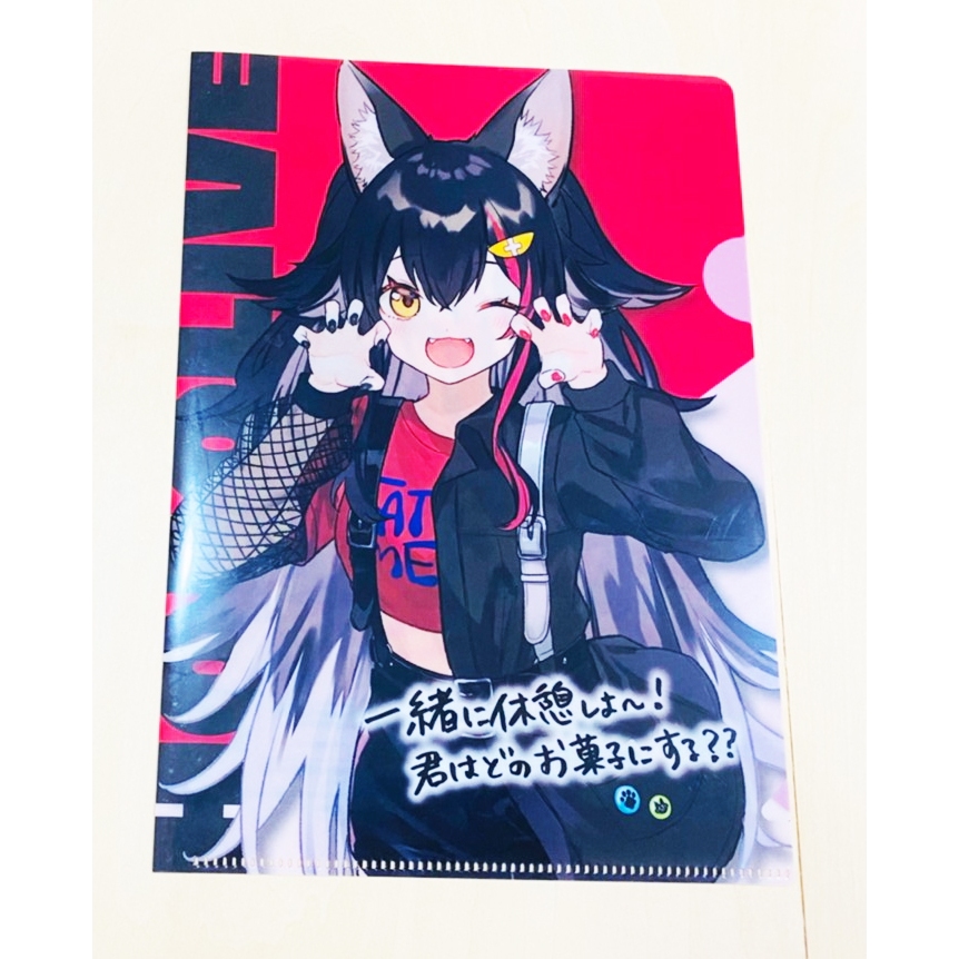 ~出清小屋~現貨 日版 hololive ホロライブ 限定 A5 資料夾 文件夾 檔案夾 大神澪 大神ミオ