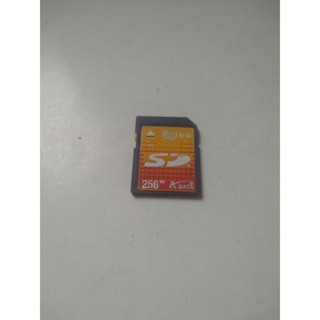 品牌256MB SD記憶卡，功能正常(2777)