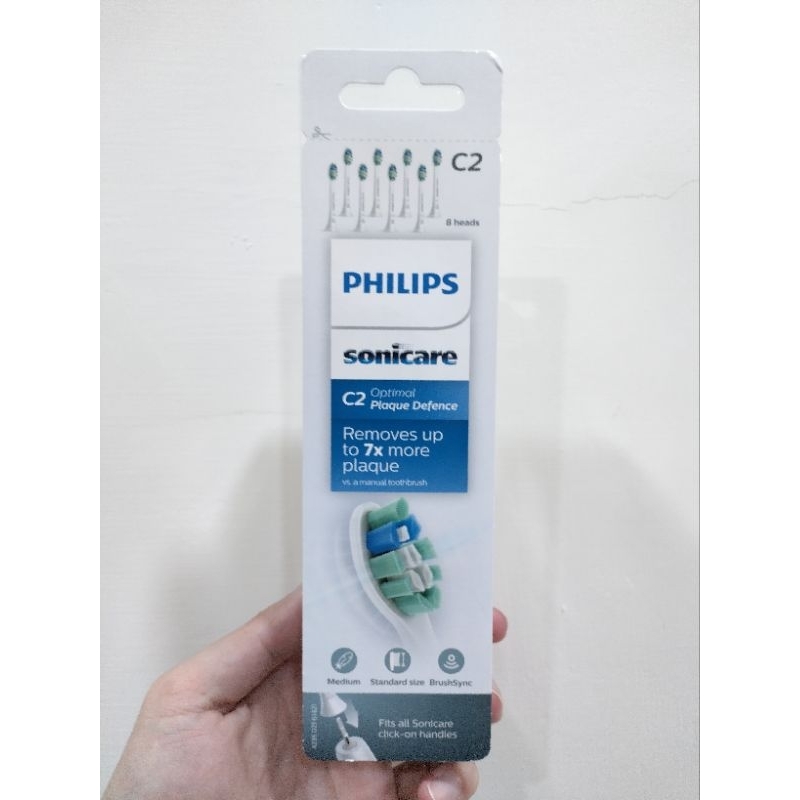 PHILIPS 飛利浦 Sonicare 牙菌斑清潔電動牙刷刷頭 HX9028/67 8入