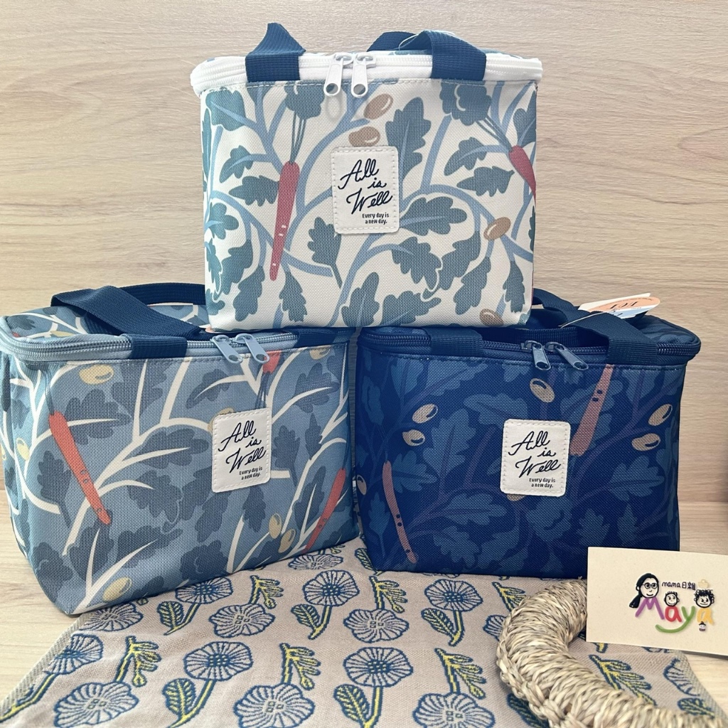 ♥︎MAYA日雜♥︎日本 BOX型 蔬菜 環保保鮮 保冷袋 手提袋 便當袋 小