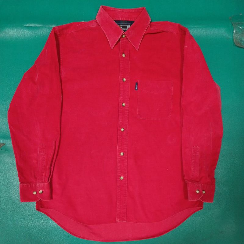 英國 DAKS 高級純棉 優雅 質感 簡潔 福利品 長袖 襯衫 L號（XL號可穿）