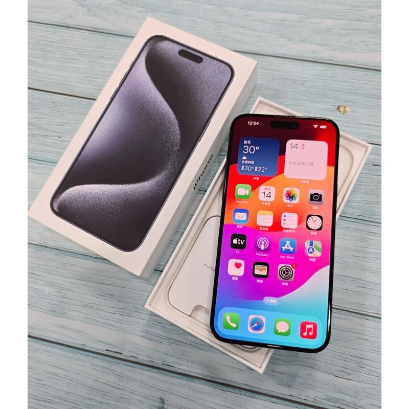 二手-Apple Iphone15 Pro Max 512G藍色