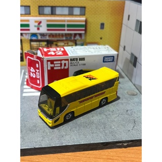 Tomica 42 HATO BUS 多美 巴士 模型車 兒童玩具 絕版 場景搭配