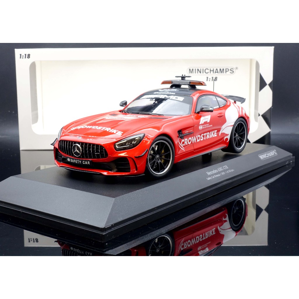 【MASH】 Minichamps 1/18 Mercedes-Benz AMG GT-R F1 前導車 2021